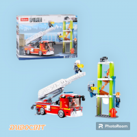 Конструктор Пожежна машина 343 деталей