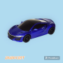 Автомодель Автопарк Honda Acura 7606