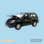 Машина Автосвіт Toyota Prado інерційна 1:32 Чорна (AS-2697)