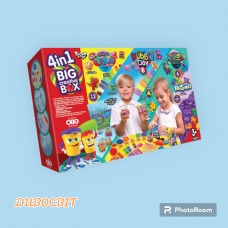 Набір креативного творчості Danko Toys 4в1 BIG CREATIVE BOX BCRB-01-01