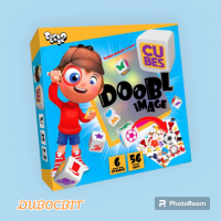 Настільна розважальна гра "Doobl Image Cubes" укр DBI-04-01U, 