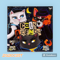 Настільна гра "Cats Agents" укр DANKO TOYS (G-CA-01-01U)